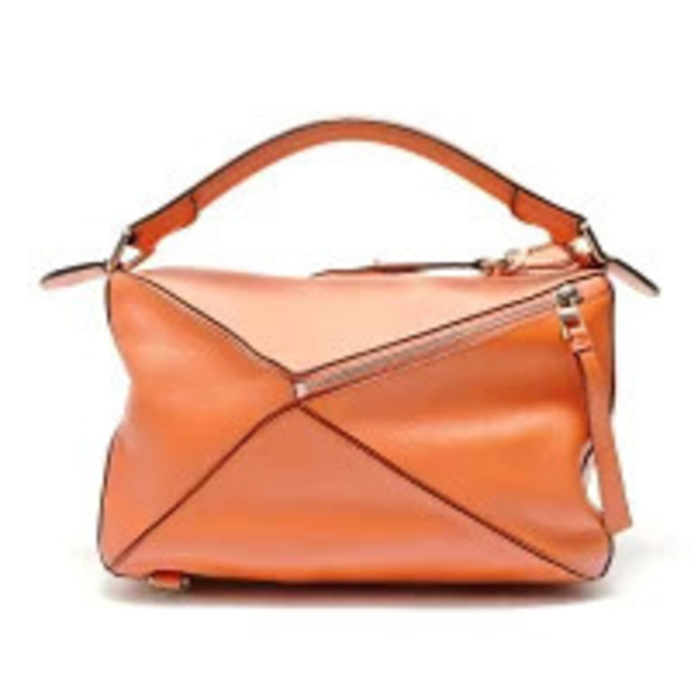 Loewe Puzzle Bag Anagram Shoulder Orange